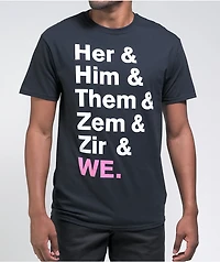 The Phluid Project Inclusive Black T-Shirt