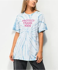 The Phluid Project Protect Blue Tie Dye T-Shirt