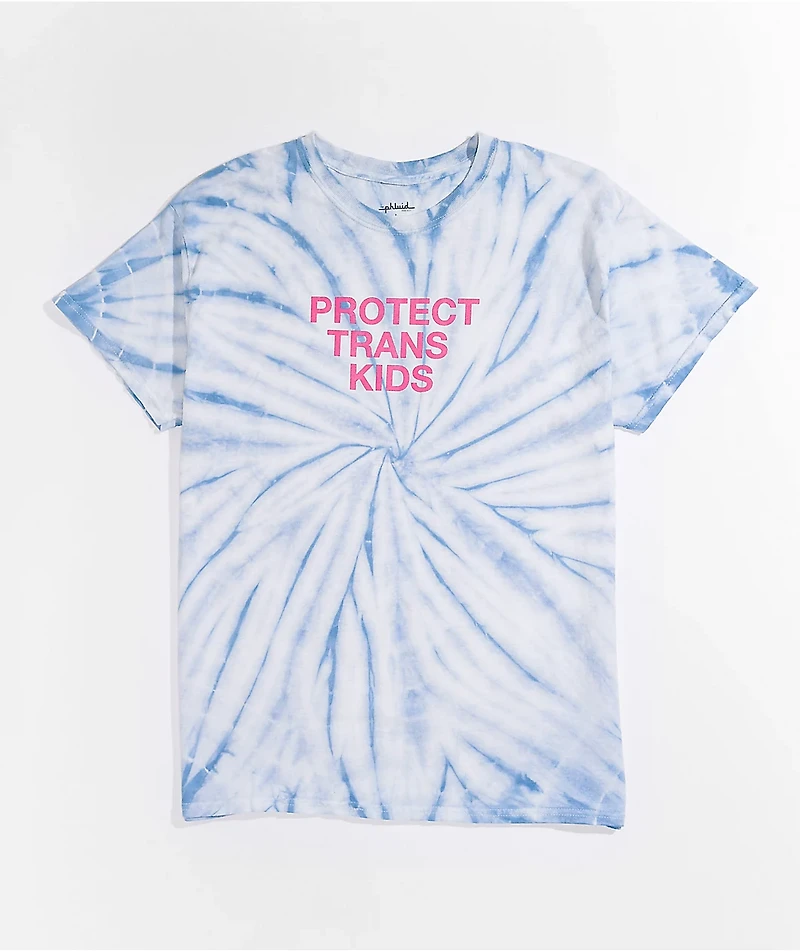 The Phluid Project Protect Blue Tie Dye T-Shirt