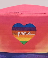 The Phluid Project Rainbow Tie Dye Bucket Hat