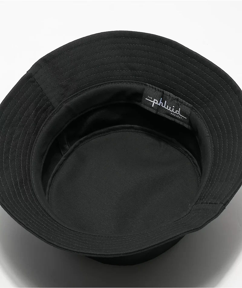 The Phluid Project They Them Black Bucket Hat