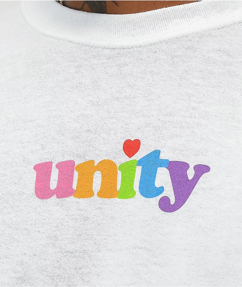 The Phluid Project Unity White T-Shirt