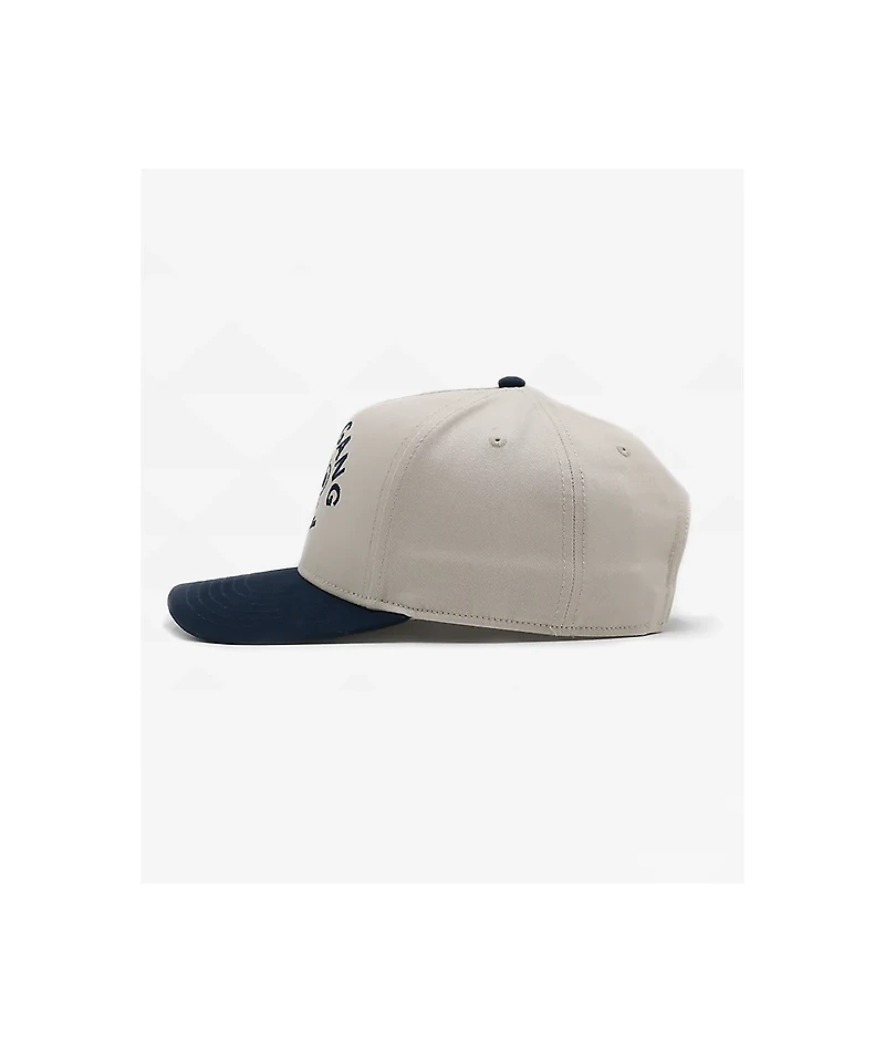 Theo Von Gang Gang Cream & Navy Snapback Hat
