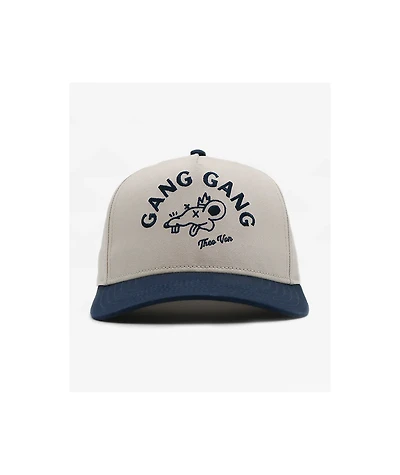 Theo Von Gang Gang Cream & Navy Snapback Hat