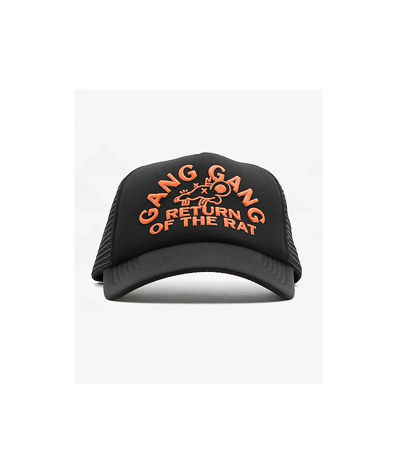 Theo Von Gang Gang Return Of The Rat Black Trucker Hat