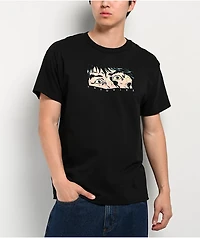 Theories Fixate Black T-Shirt