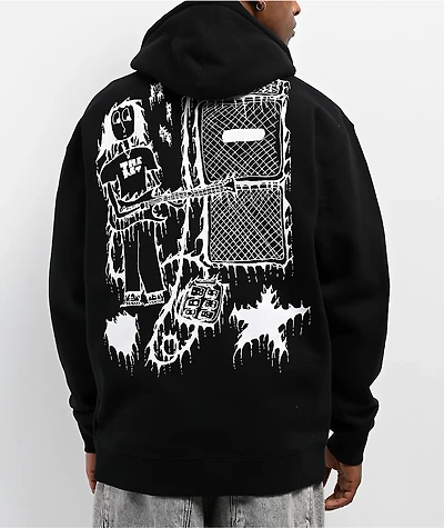 There Loud Black Zip Hoodie
