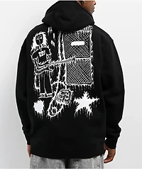 There Loud Black Zip Hoodie