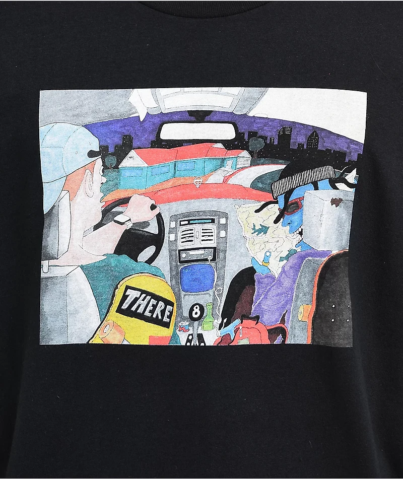 There Unfinished Business Black T-Shirt