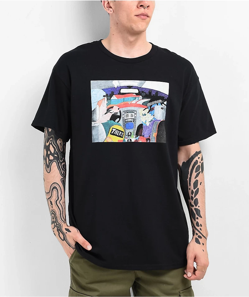 There Unfinished Business Black T-Shirt