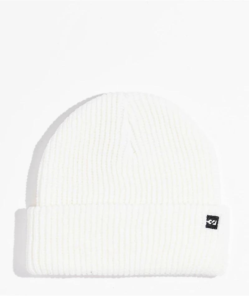ThirtyTwo Basixx White Beanie