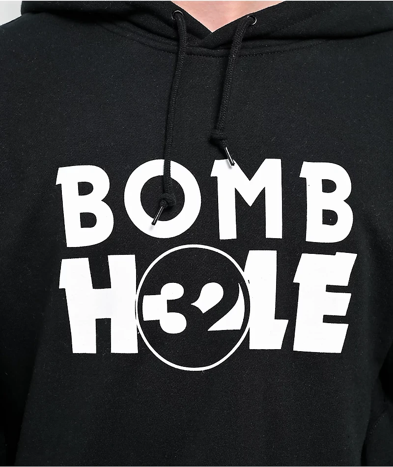 ThirtyTwo Bomb Hole Black Hoodie