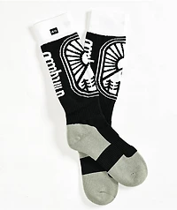 ThirtyTwo Halo Black & White Snowboard Socks