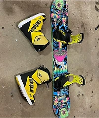 ThirtyTwo Lashed Black & Yellow Snowboard Boots 2021