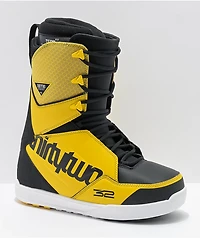 ThirtyTwo Lashed Black & Yellow Snowboard Boots 2021