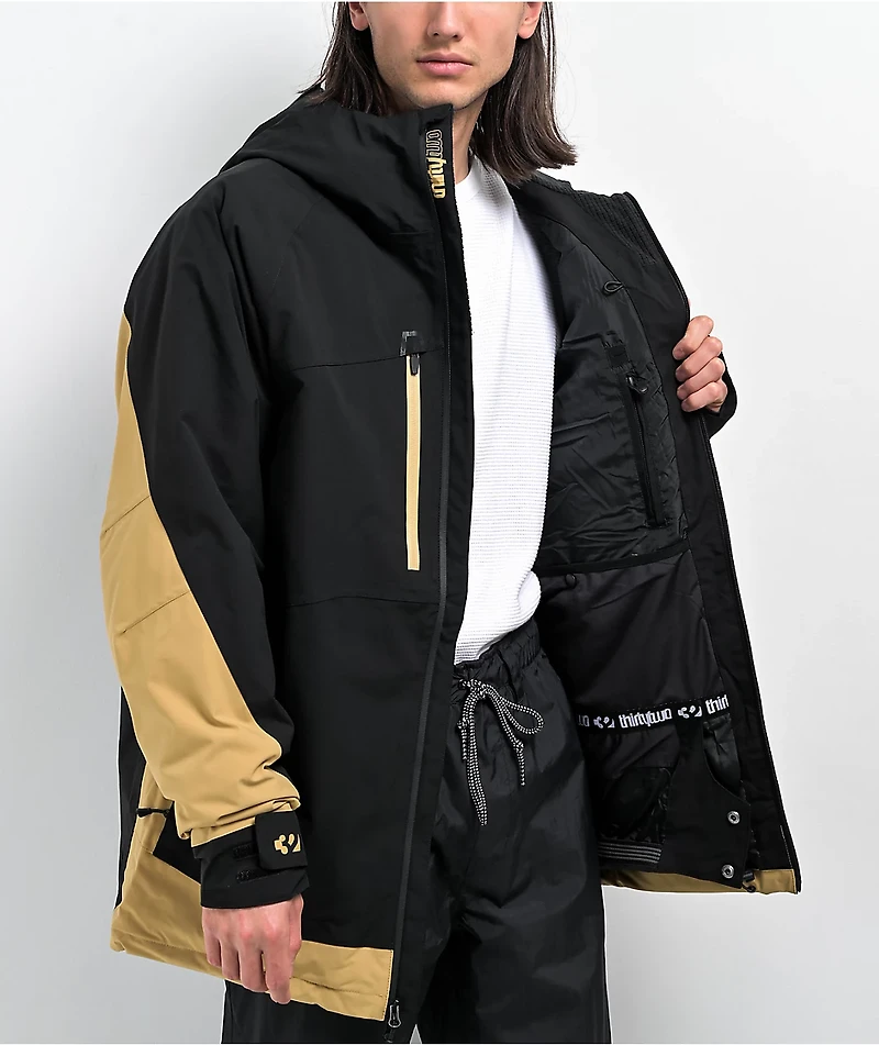ThirtyTwo Lashed Black 15K Snowboard Jacket