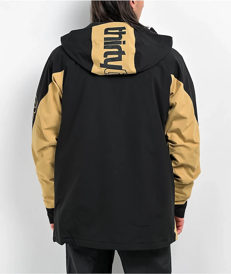 ThirtyTwo Lashed Black 15K Snowboard Jacket