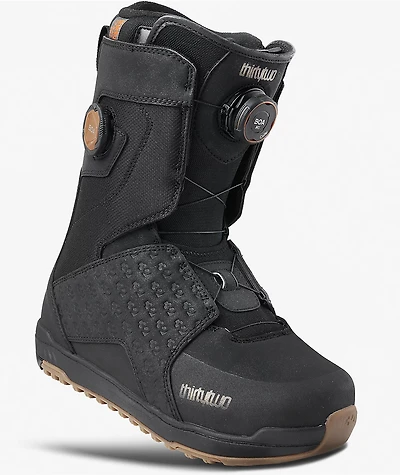 ThirtyTwo Lashed Double BOA Black & Gum Snowboard Boots 2027