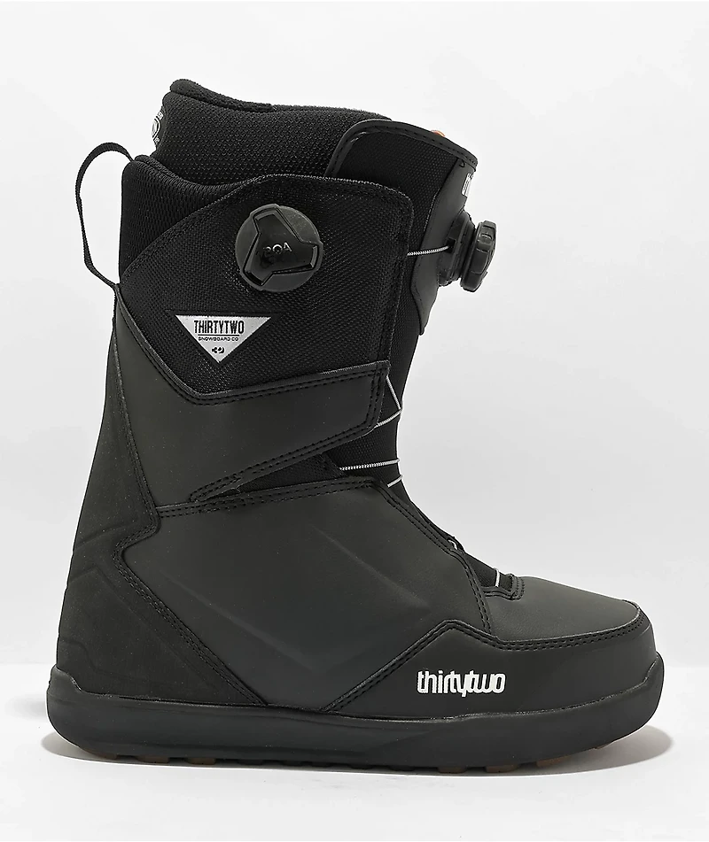 ThirtyTwo Lashed Double Boa Black Snowboard Boots 2023