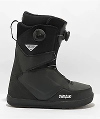 ThirtyTwo Lashed Double Boa Black Snowboard Boots 2023