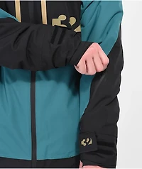 ThirtyTwo Lashed Insulated Green & Black 15K Snowboard Jacket