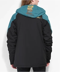 ThirtyTwo Lashed Insulated Green & Black 15K Snowboard Jacket
