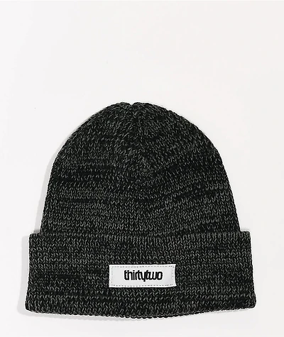 ThirtyTwo Patch Black & Grey Beanie