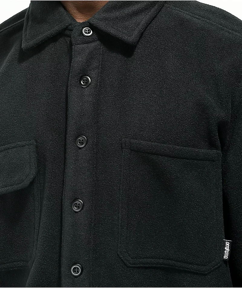 ThirtyTwo Rest Stop Black Shacket