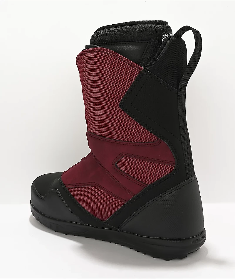 ThirtyTwo STW Burgundy Boa Snowboard Boot 2022