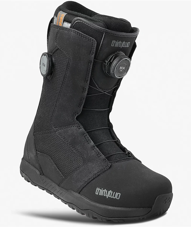 ThirtyTwo STW Double BOA Black Snowboard Boots 2027