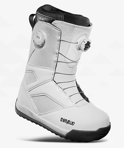 ThirtyTwo STW Double BOA White Snowboard Boots 2025