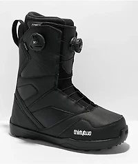 ThirtyTwo STW Double Boa Black Snowboard Boots 2023