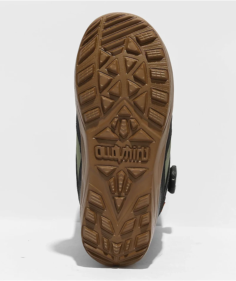ThirtyTwo STW Double Boa Green Snowboard Boots 2024