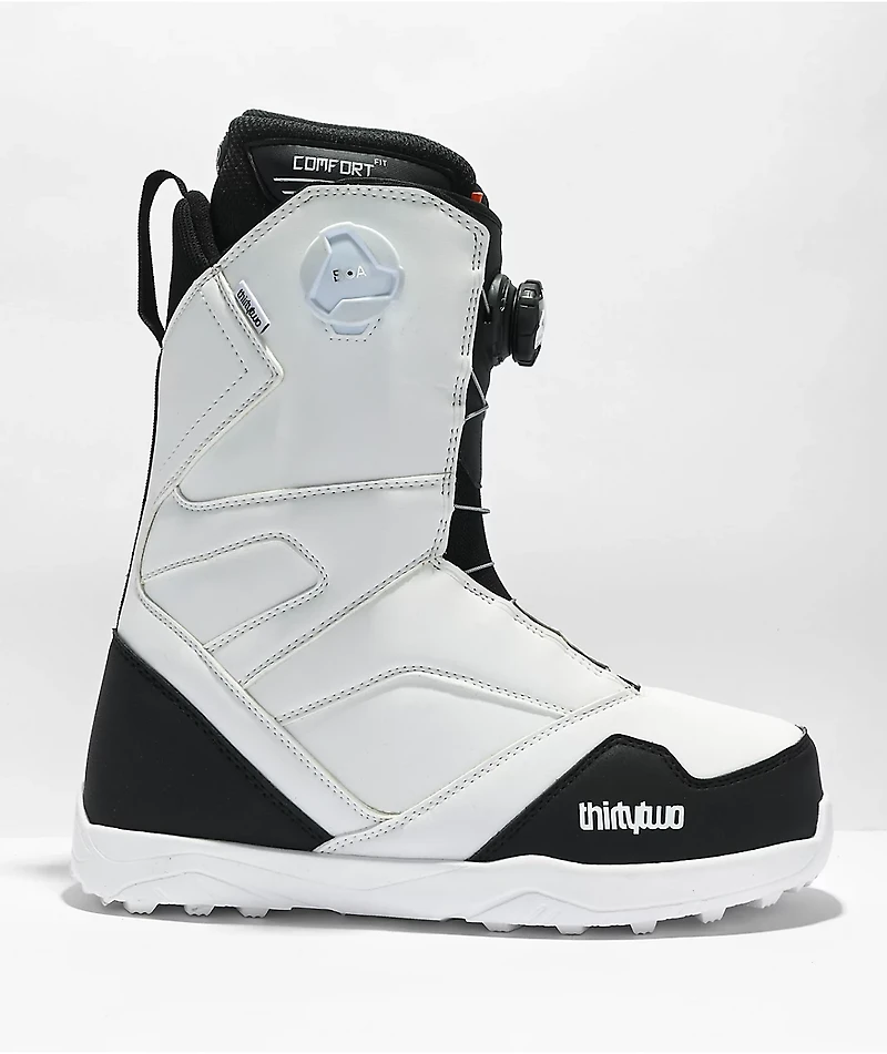 ThirtyTwo STW Double Boa White Snowboard Boots