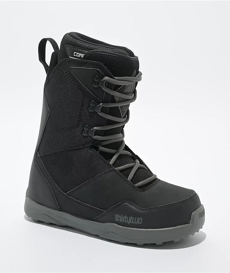 ThirtyTwo Shifty Black Snowboard Boots 2025
