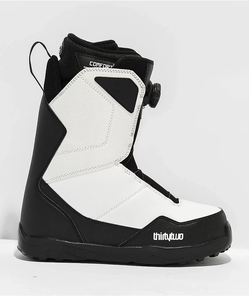 ThirtyTwo Shifty Boa Black & White Snowboard Boot 2024