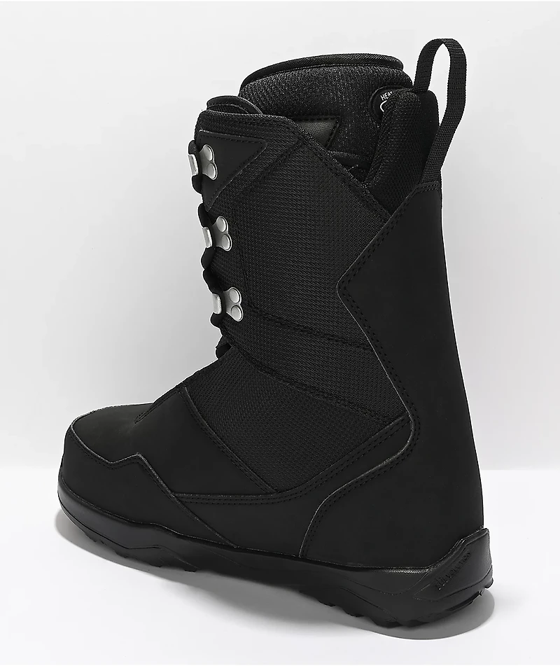 ThirtyTwo Shifty Lace Black & Silver Snowboard Boots 2022