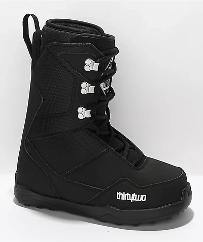 ThirtyTwo Shifty Lace Black & Silver Snowboard Boots 2022