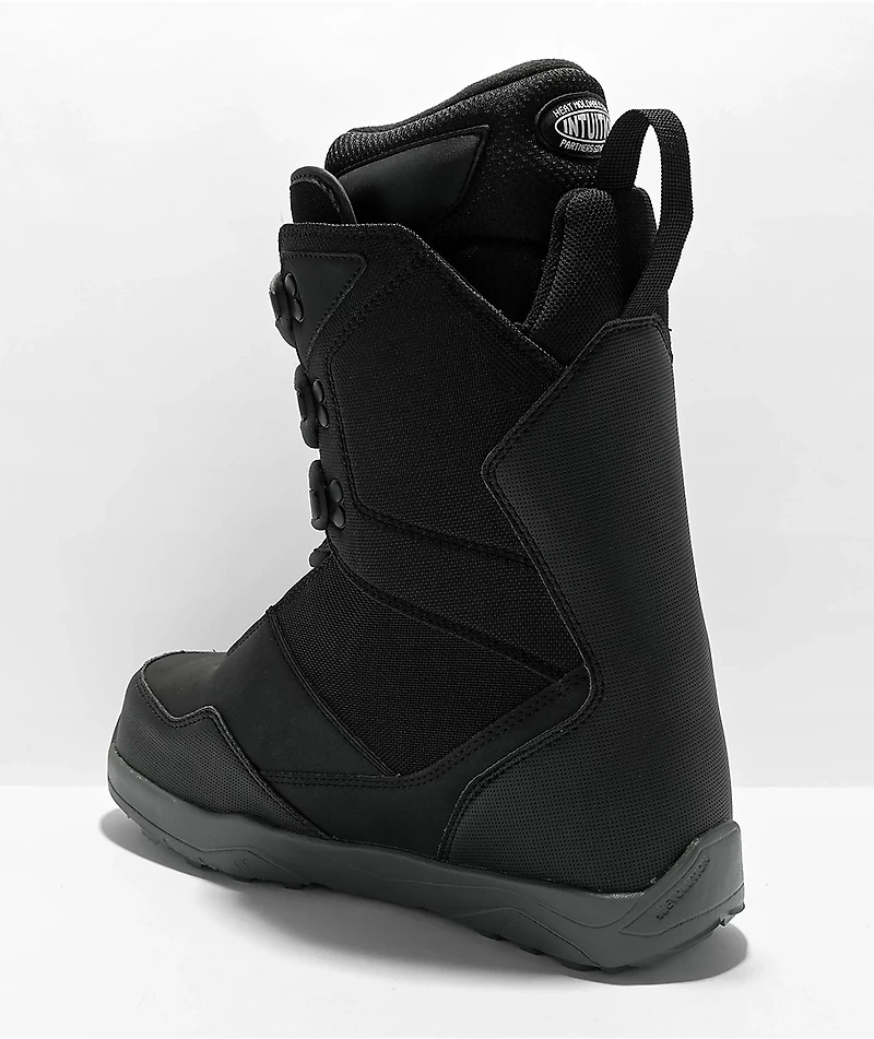 ThirtyTwo Shifty Lace Black Snowboard Boots 2023