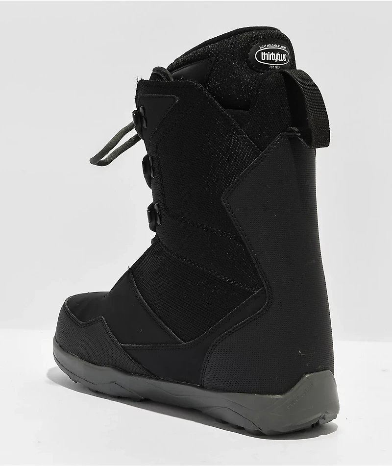 ThirtyTwo Shifty Lace Black Snowboard Boots 2024