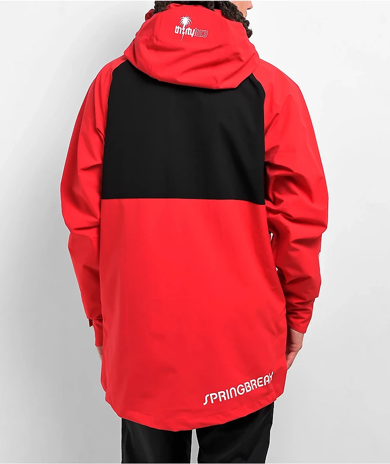 ThirtyTwo Spring Break Red 20K Snowboard Jacket