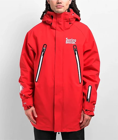 ThirtyTwo Spring Break Red 20K Snowboard Jacket