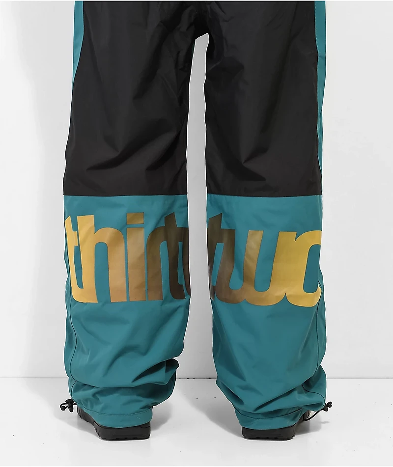 ThirtyTwo Sweeper Green 15K Snowboard Pants 2023