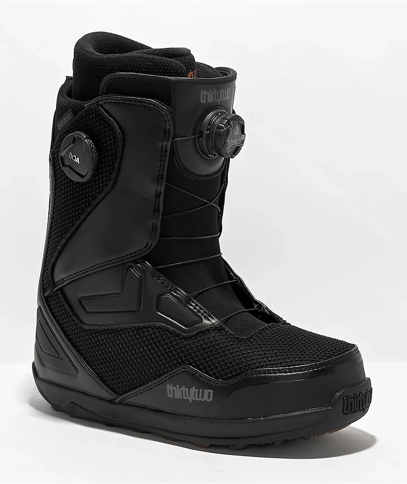 ThirtyTwo TM-2 Double Boa Black Snowboard Boots