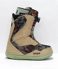 ThirtyTwo TM-2 Double Boa Tan & Camo Snowboard Boots 2022