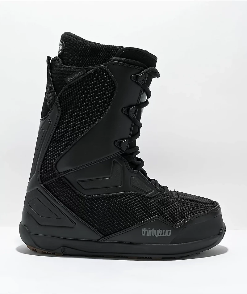 ThirtyTwo TM-2 Wide Black Snowboard Boots 2023