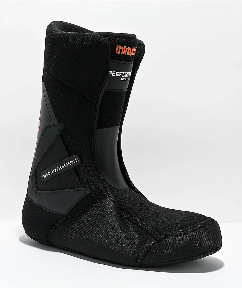 ThirtyTwo TM-2 Wide Black Snowboard Boots 2023