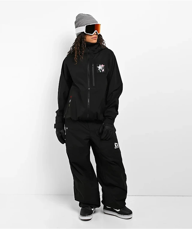 ThirtyTwo Unisex Jibgurl Black 10K Snowboard Pants