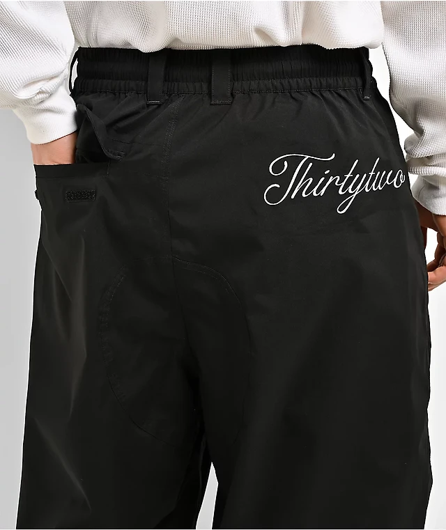 ThirtyTwo Unisex Jibgurl Black 10K Snowboard Pants