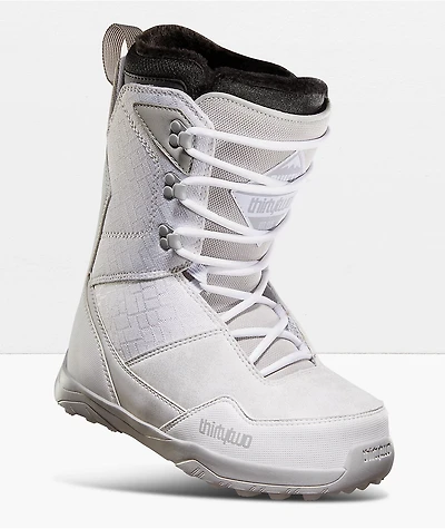 ThirtyTwo Women's Shifty Lace White Snowboard Boots 2023
